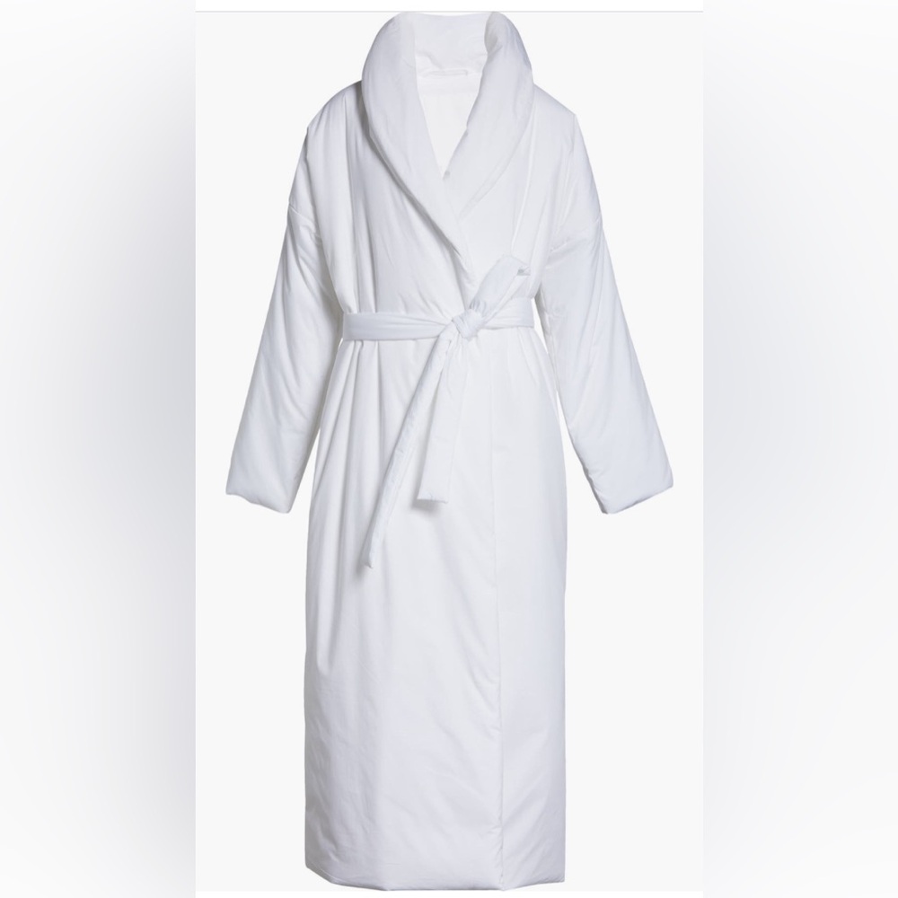 SOLD SKIMS COTTON DUVET ROBE, Size XXS, $475 - Picture 9 of 14